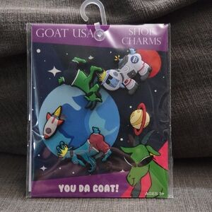 GOAT USA Kids Space Shoe Charms - Multicolor